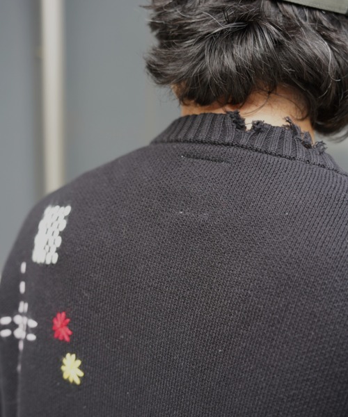 ニット/セーター Bibiy B. TURTLE KNIT 美品 Bibiy. ビビィ B. CLUB KNIT ニットセーター B51-KN077NVM M