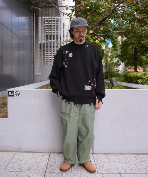 BEAVER（ビーバー） セーター ニット B omnivore/ビーオムニボー HAND