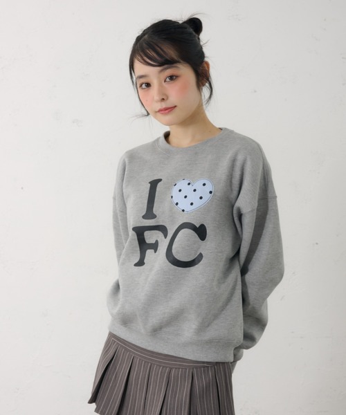 M!LK M!X FC限定トレーナー Lサイズ FCMM トレーナー スウェット 「日本限定」I LOVE FC SWEAT / アイラブ