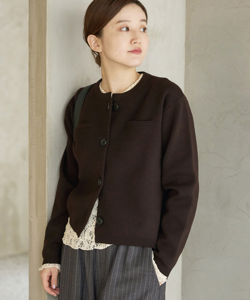 IENA（イエナ） カーディガン 「追加2」スーパーファインスムース