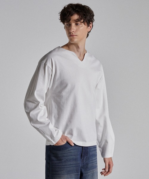 Parts Lab. tシャツ 「Parts Lab.」Basic Cotton Long Sleeved Tee