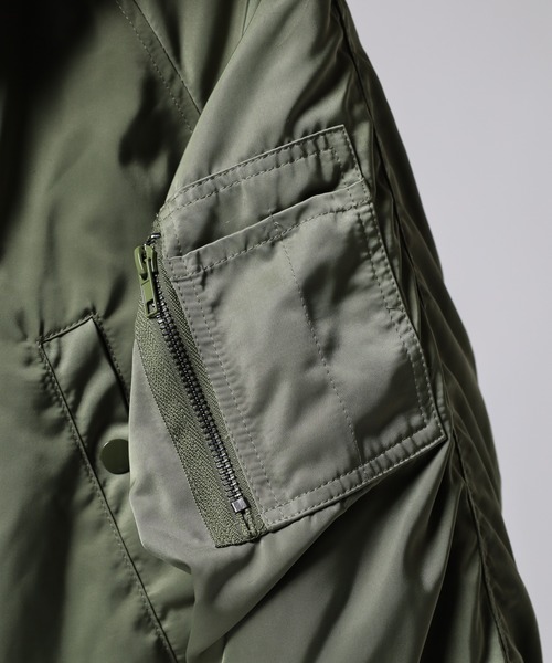 FUNALIVE（ファンアライブ） ミリタリージャケット モッズコート 中綿