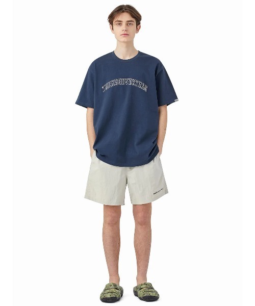「thisisneverthat」 半袖Tシャツ L ネイビー メンズ_画像3