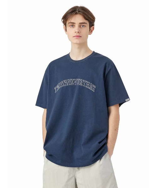 「thisisneverthat」 半袖Tシャツ L ネイビー メンズ_画像6