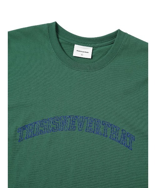 「thisisneverthat」 半袖Tシャツ L ネイビー メンズ_画像9
