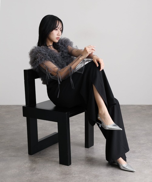 atlo パンツドレス 3点セット ボレロ シアートップス オールインワン結婚式 atlo（アトロ） パンツドレス オールインワンパーティードレス結婚式