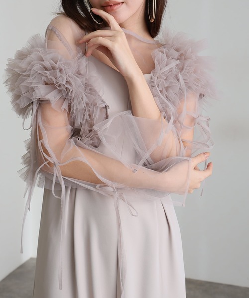 atlo（アトロ） パンツドレス オールインワンパーティードレス結婚式