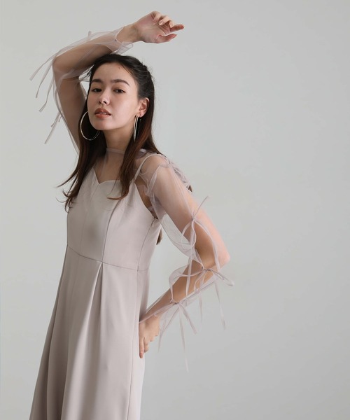 atlo（アトロ） パンツドレス オールインワンパーティードレス結婚式