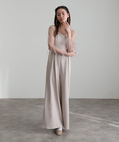 atlo（アトロ） パンツドレス オールインワンパーティードレス結婚式