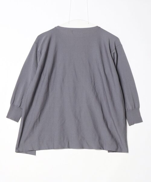 グレー あき様 ZUCCa（ズッカ） 7分袖ニット M size グレー レディース : ZOZOTOWN