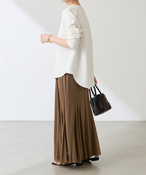 「COLLAGE GALLARDAGALANTE」 長袖カットソー FREE オフホワイト レディース_画像7