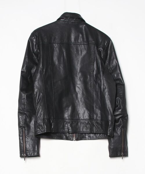 Nudie Jeans（ヌーディージーンズ） レザージャケット M ブラック