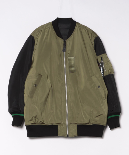 「FRAPBOIS」 ブルゾン M オリーブ レディース_画像2