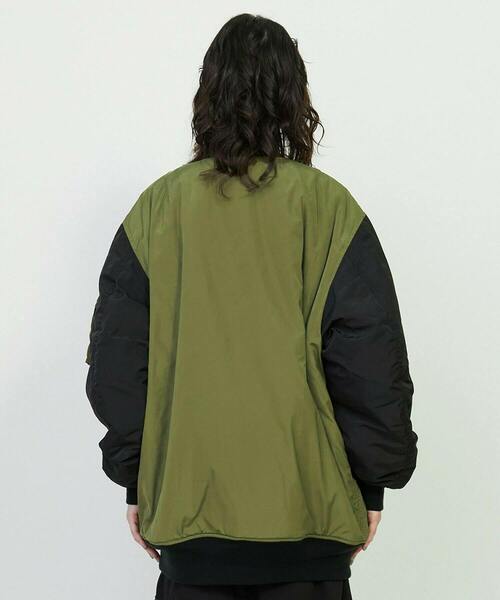 「FRAPBOIS」 ブルゾン M オリーブ レディース_画像4