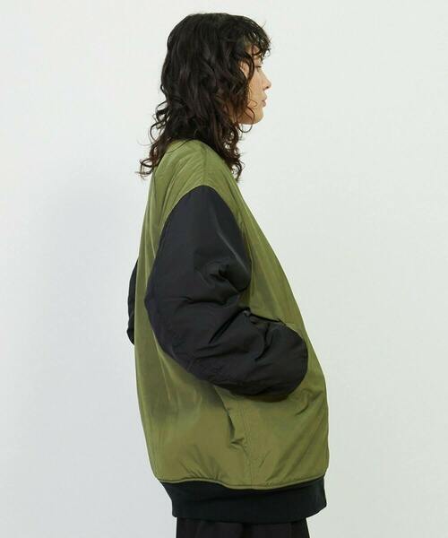 「FRAPBOIS」 ブルゾン M オリーブ レディース_画像5
