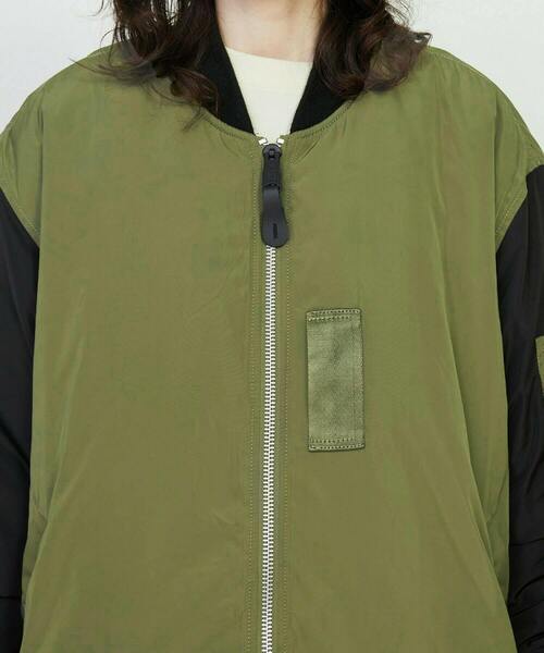 「FRAPBOIS」 ブルゾン M オリーブ レディース_画像6