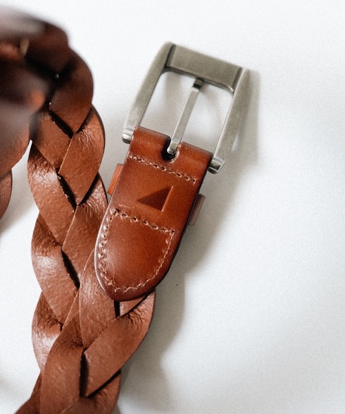 cii ベルト BRAID LEATHER BELT / ブレイドレザーベルト メンズ