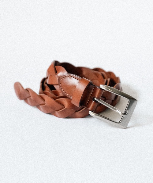 cii ベルト BRAID LEATHER BELT / ブレイドレザーベルト メンズ