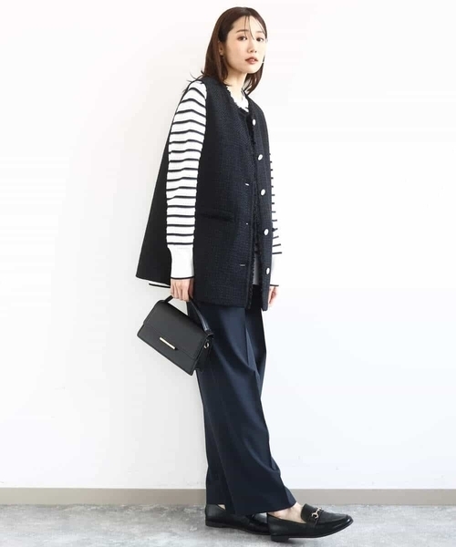 MK MICHEL KLEIN（エムケー ミッシェルクラン） ニット セーター 柄