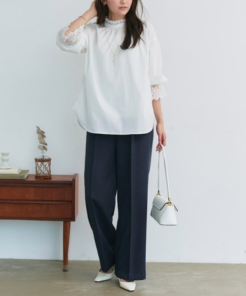 Pierrot（ピエロ） セットアップ ボリュームブルゾンワイドパンツ