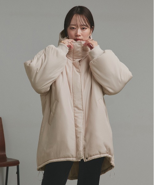 「ad thie」 マウンテンパーカー FREE オフホワイト レディース_画像8