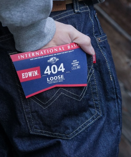 EDWIN（エドウィン） ワイドパンツ ジーンズ 「EDWIN/エドウィン