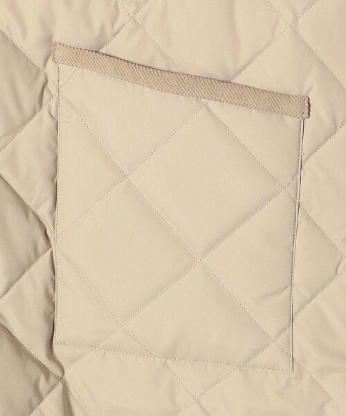 「TAION」 ダウンコート MEDIUM ベージュ レディース_画像6