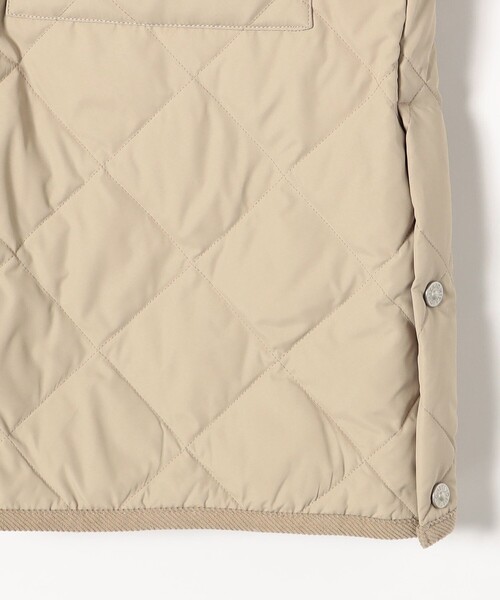 「TAION」 ダウンコート MEDIUM ベージュ レディース_画像7