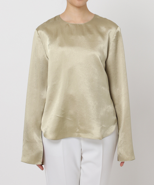 「NOBLE」 長袖ブラウス FREE ゴールド レディース_画像8