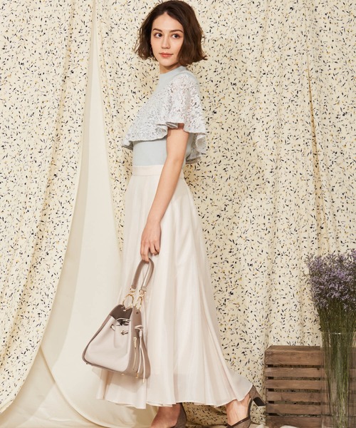 「NOELA」 フレアスカート S グリーン レディース_画像10