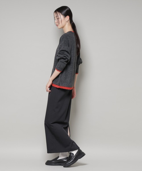 「PENNEYS」 ニットカーディガン FREE チャコール レディース_画像3