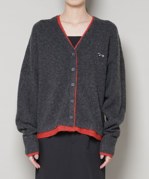 「PENNEYS」 ニットカーディガン FREE チャコール レディース_画像8