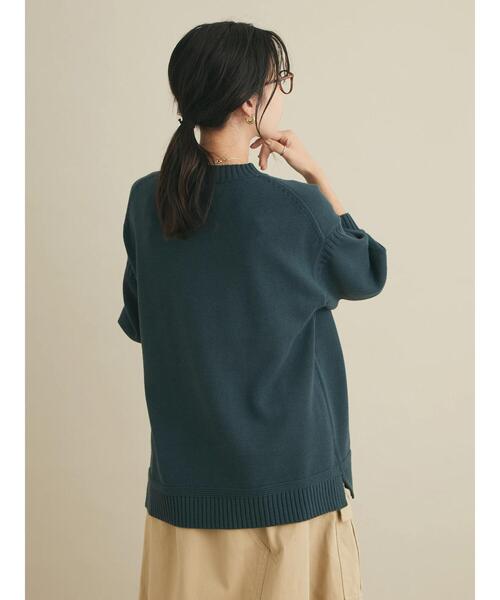 「CRAFT STANDARD BOUTIQUE」 長袖ニット FREE ブルー レディース_画像8