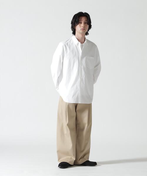 シャツ ATON (エイトン)SUVIN BROAD | STANDARD SHIRT メンズ レディースの画像