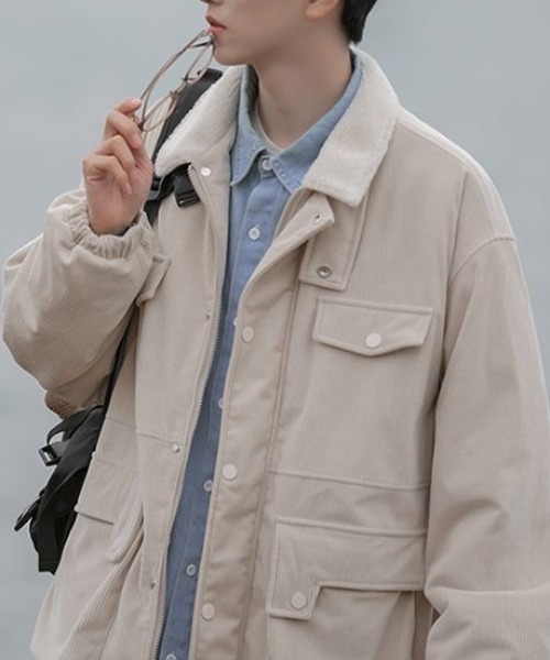 「FreeZone」 ブルゾン FREE グレー メンズ_画像2