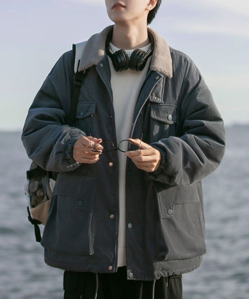 「FreeZone」 ブルゾン FREE グレー メンズ_画像7