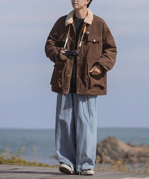 「FreeZone」 ブルゾン FREE グレー メンズ_画像9