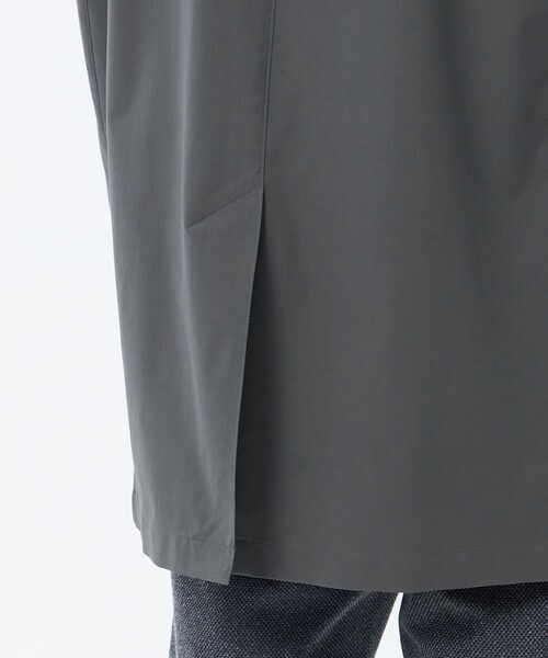 ステンカラーコート コート シャドーリップストップ  WELLINGTON(ウェリントン) BT HOOD SHORT メンズの画像