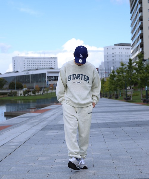 「STARTER」 スウェットカットソー LARGE グリーン メンズ_画像7