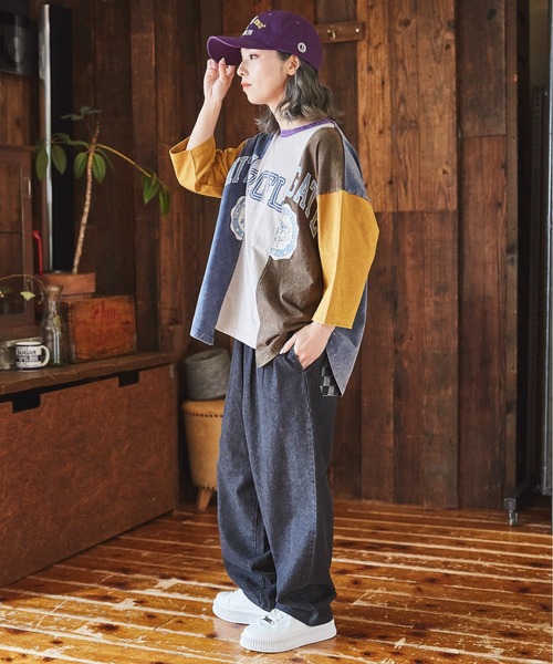 「CUBE SUGAR」 デニムパンツ M ブラック レディース_画像3