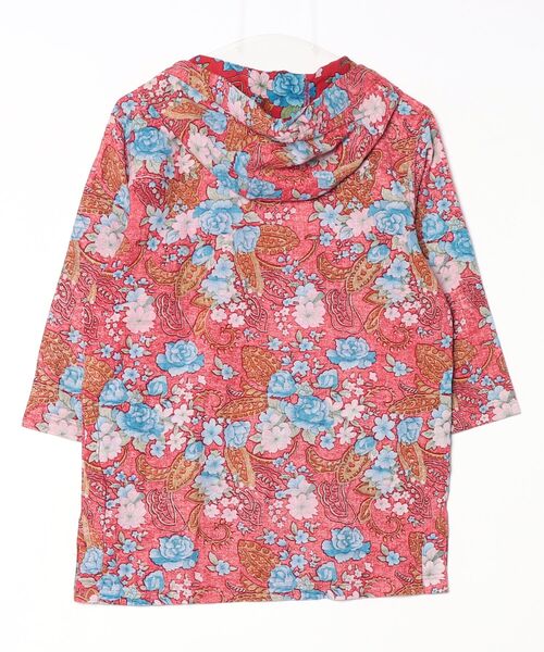 「MAGIC NUMBER」 7分袖シャツ M レッド メンズ_画像2
