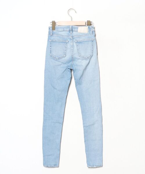 「GYDA」 デニムパンツ SMALL ライトブルー レディース_画像2