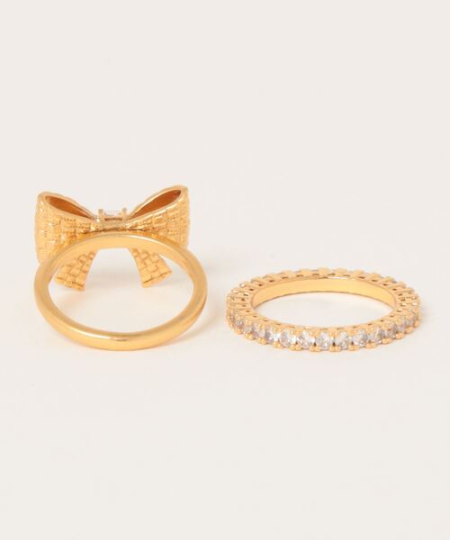 「kate spade new york」 リング 6 ベージュ レディース_1
