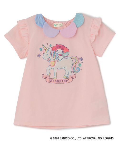 babycheer（ベイビーチアー） tシャツ 「マイメロディ/シナモロール