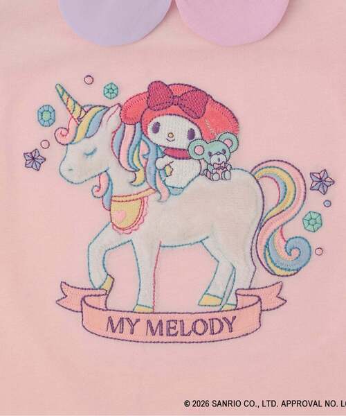 babycheer（ベイビーチアー） tシャツ 「マイメロディ/シナモロール