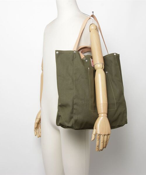 「BAG'n'NOUN」 2WAYバッグ ONE SIZE オリーブ レディースの画像