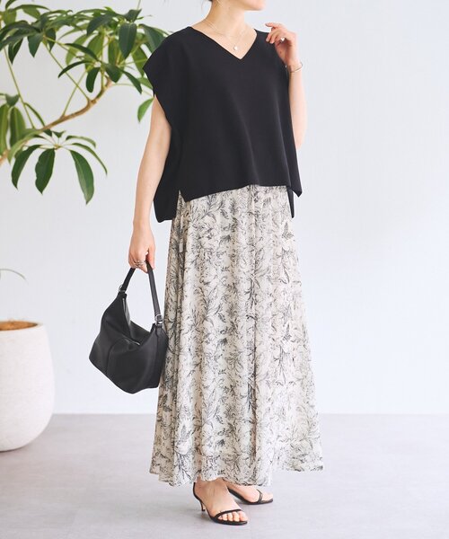 BEARDSLEY（ビアズリー） ニット セーター インレイノースリーブプル