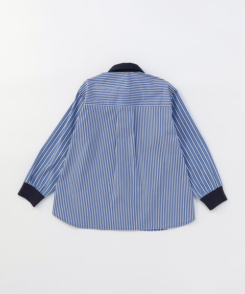 「COMME CA ISM」 「KIDS」長袖シャツ 140cm ネイビー キッズ_画像6
