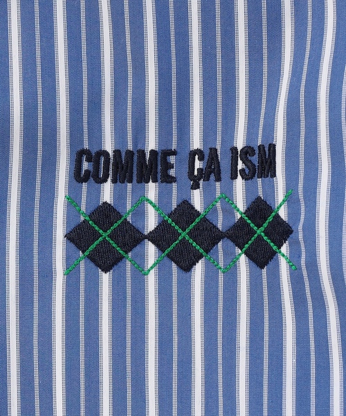 「COMME CA ISM」 「KIDS」長袖シャツ 140cm ネイビー キッズ_画像9
