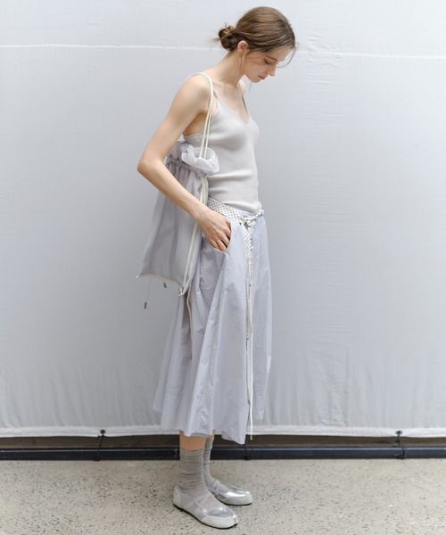 パンツ 「tageechita」UPF50+ 軽量Aライン フレアワイドパンツ レディースの画像